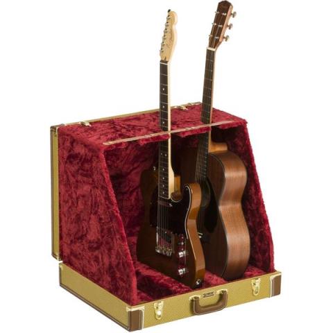 Fender-ギタースタンドClassic Series Case Stand - 3 Guitar Tweed