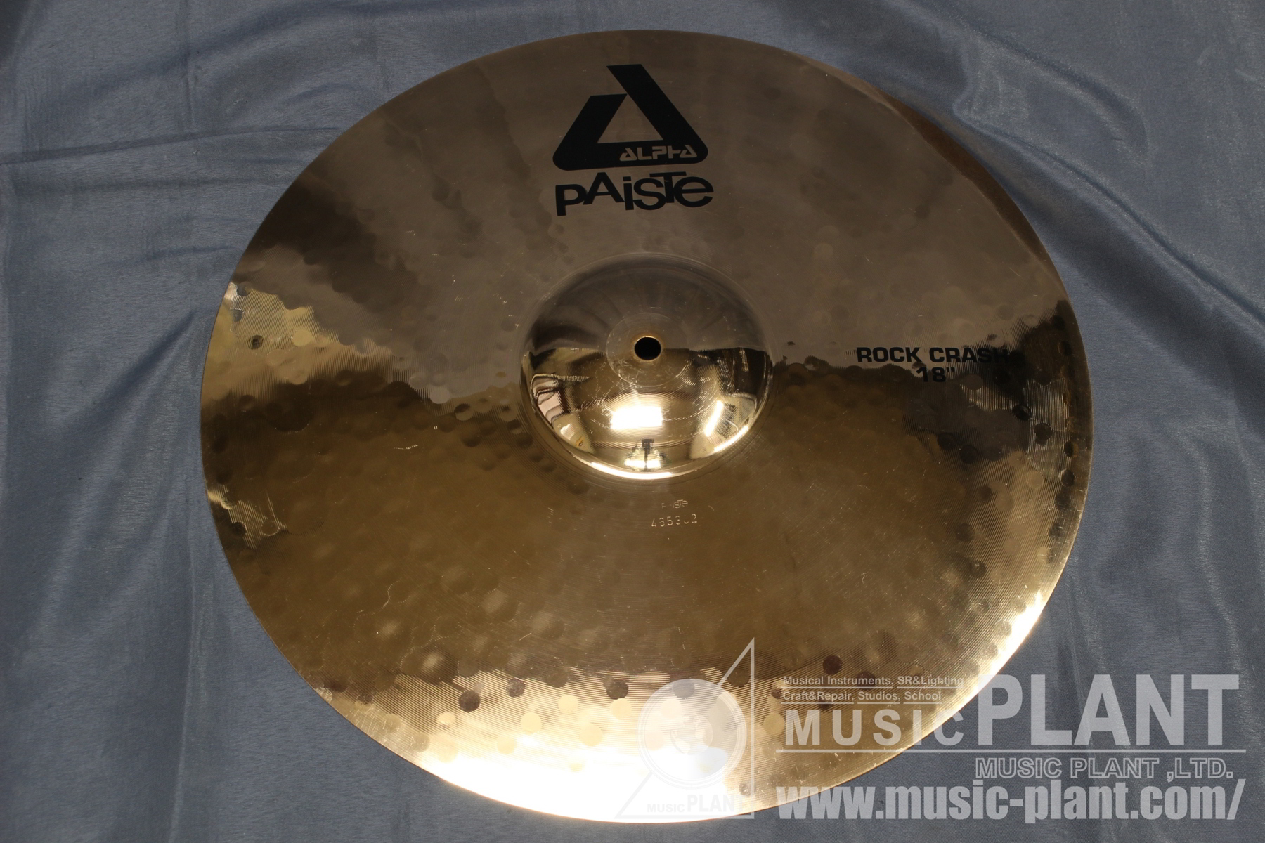 PAiSTe Alphaシリーズ クラッシュシンバルRock Crash 18