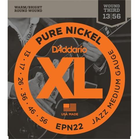 D'Addario-エレキギター弦EPN22 Jazz Medium 13-56