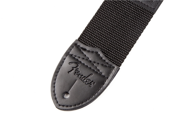 Fender 2" Black Poly Strap w/ Yellow Fender Logo追加画像 Fender 2" Black Poly Strap w/ Yellow Fender Logo追加画像