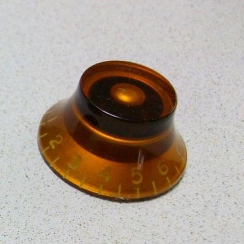 1358 Metric Bell Knob Amberサムネイル