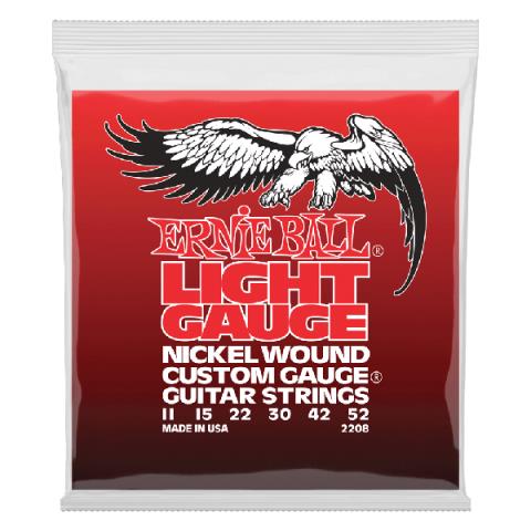 ERNIE BALL-エレキギター弦2208 Light Nickel Wound G 11-52