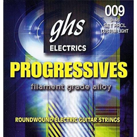 GHS-エレキギター弦PRCL Custom Light 09-46