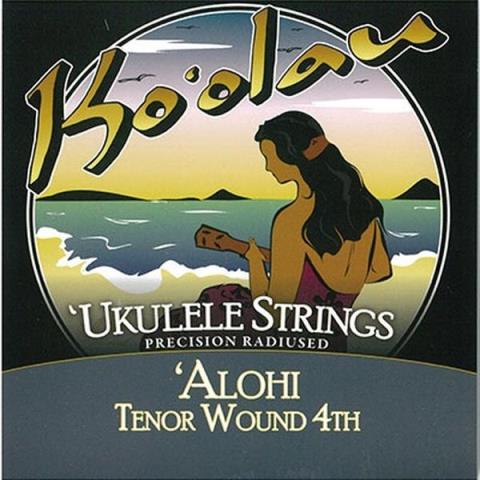 KO'OLAU-テナーウクレレ弦
ALOHI TENOR WOUND 4TH