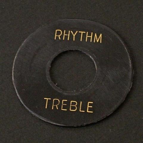 Montreux-トグルスイッチプレート404 59 LPC Black toggle plate relic