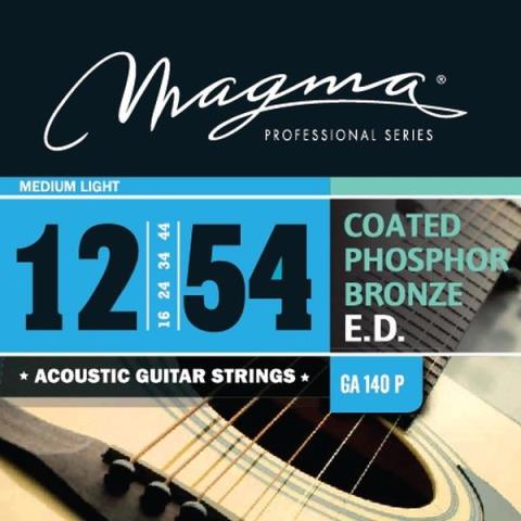 MAGMA-アコースティックギター弦GA140P Medium Light 12-54