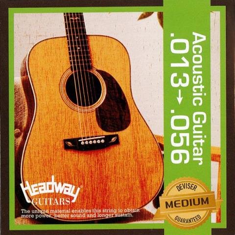 Headway-アコースティックギター弦Medium 13-56