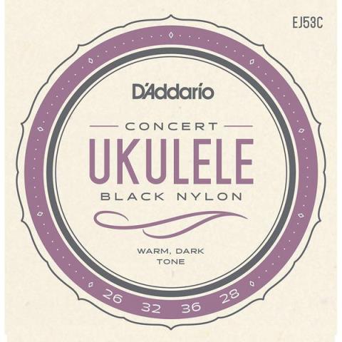 D'Addario-コンサートウクレレ弦EJ53C 26-28