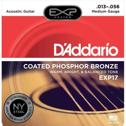 D'Addario-アコースティックギター弦EXP17 Medium 13-56