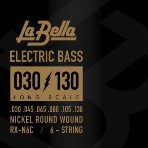La Bella-6弦エレキベース弦RX-N6C 6弦 30-130