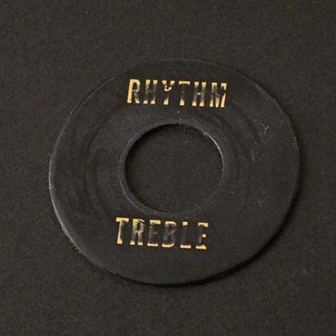 Montreux-トグルスイッチプレート400 56 LPC Black toggle plate relic
