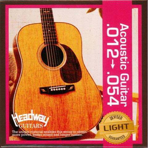 Headway-アコースティックギター弦Light 12-54