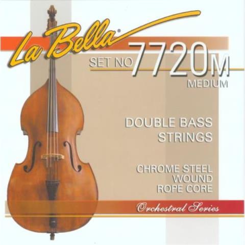 La Bella-ウッドベース弦7720M Medium Flatwound