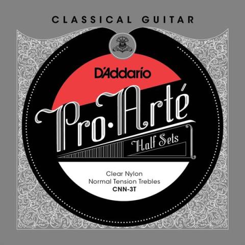D'Addario-クラシックギター弦CNN-3T Classical Half Set Trebles Normal