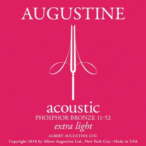 AUGUSTINE-アコースティックギターフォスファー弦extra light 11-52