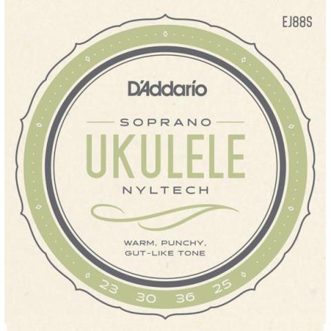 D'Addario-ソプラノウクレレ弦EJ88S Soprano 23-25