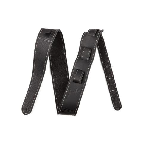 Fender-ストラップFender Monogram Leather Strap, Black