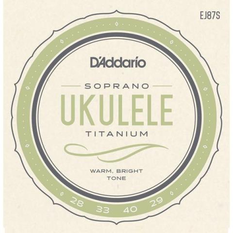 D'Addario-ソプラノウクレレ弦EJ87S Soprano 28-29