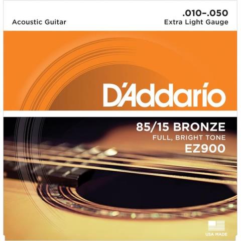 D'Addario-アコースティックギター弦EZ900 Extra Light 10-50