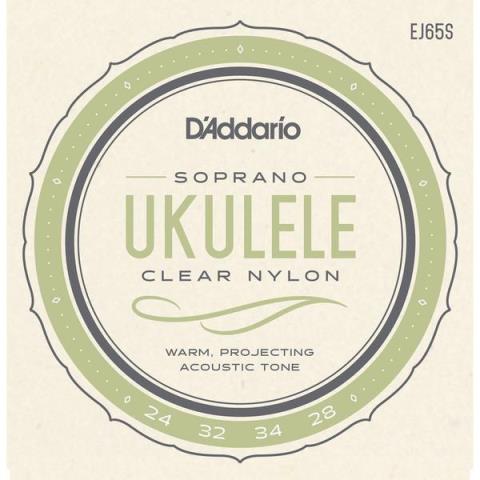 D'Addario-ソプラノウクレレ弦EJ65S Soprano 24-28