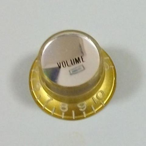 Montreux-コントロールノブ8245 Inch Reflector Knob Volume Gold (S top)