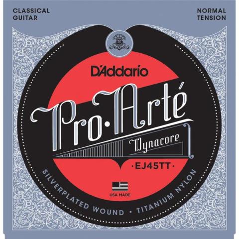 D'Addario-クラシックギター弦EJ45TT Normal 28-44