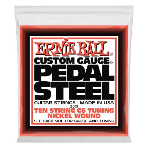 ERNIE BALL-ペダルスティールギター弦Pedal Steel 10-String C6 Tuning Nickel Wound Electric Guitar Strings - 12-66　2501