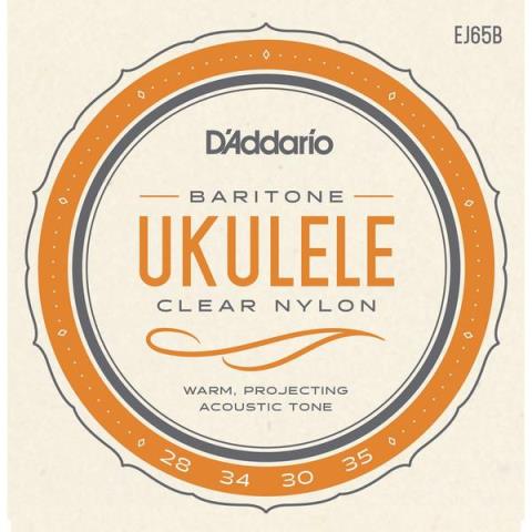 D'Addario-バリトンウクレレ弦EJ65B Baritone 28-35