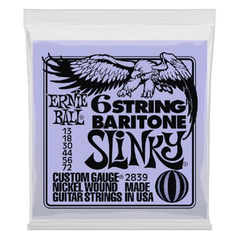 ERNIE BALL-バリトンギター弦2839 Small Ball End Baritone 13-72