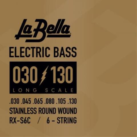 La Bella-6弦エレキベース弦RX-S6C 6弦 30-130