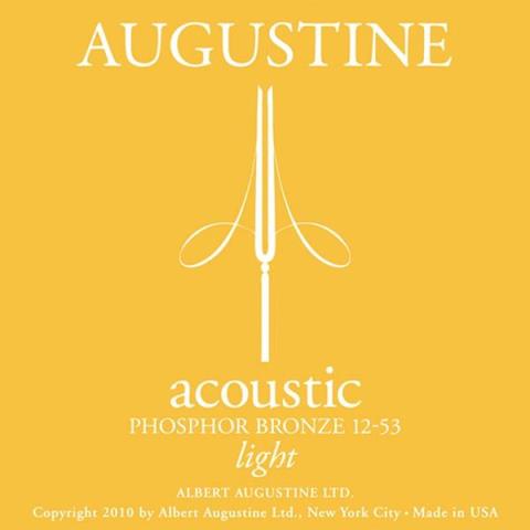 AUGUSTINE-アコースティックギターフォスファー弦light 12-53
