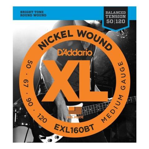 D'Addario-エレキベース弦EXL160BT Balanced Tension Medium 50-120