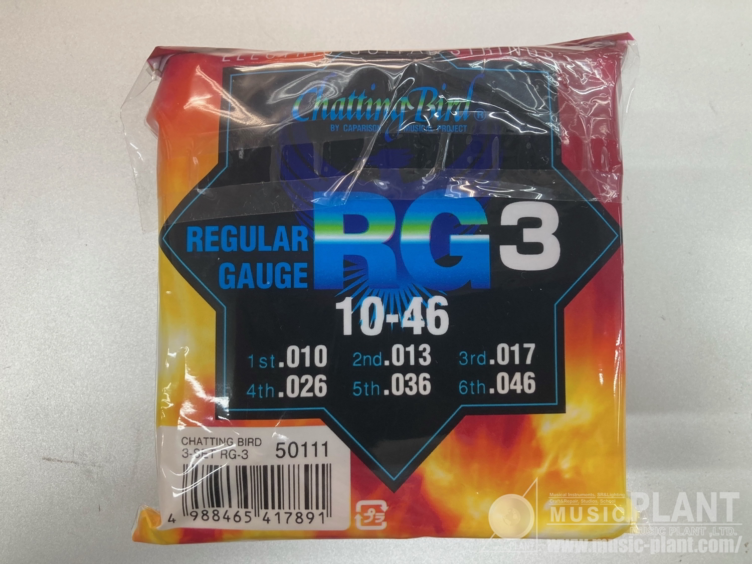 RG-3 Regular 10-46 3pack背面画像