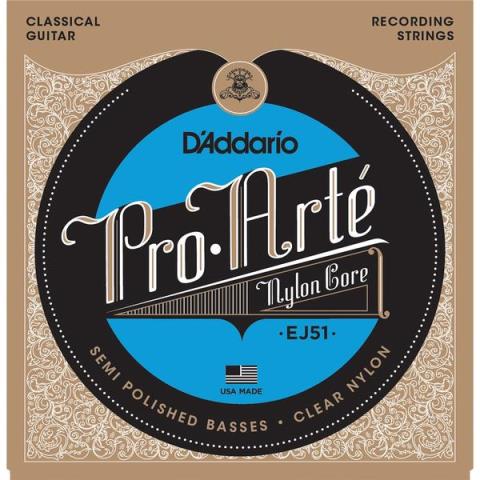 D'Addario-クラシックギター弦EJ51 Hard 28.5-42