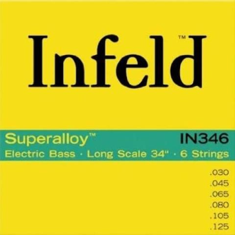THOMASTIK INFELD-6弦エレキベース弦IN346 6弦 Superalloy Medium Light 30-125