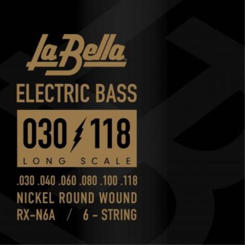 La Bella-6弦エレキベース弦RX-N6A 6弦 30-118