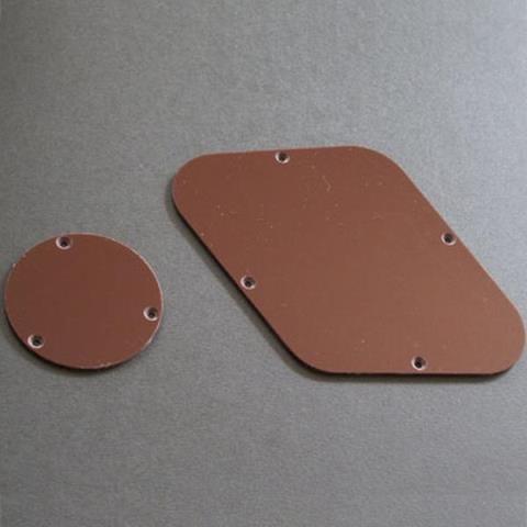 Montreux-バックパネルセット8367 2009 HIST LP Brown back plate set plain
