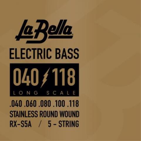 La Bella-5弦エレキベース弦RX-S5A 5弦 40-118