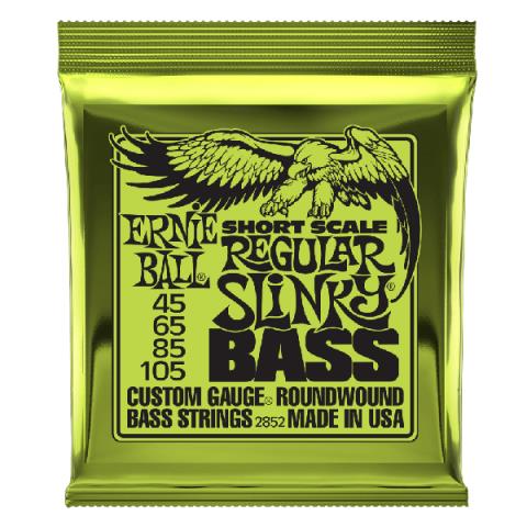 ERNIE BALL-Short Scale ベース弦2852 Regular Slinky Short Scale 45-105