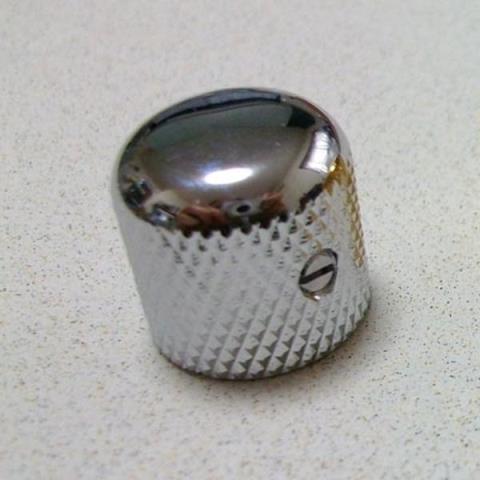 Montreux-ブラスノブ1350 Brass Dome Knob Chrome