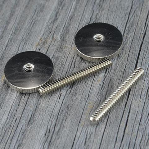 Montreux-ブリッジホイール9462 The Clone ABR-1 studs and round wheels set Nickel