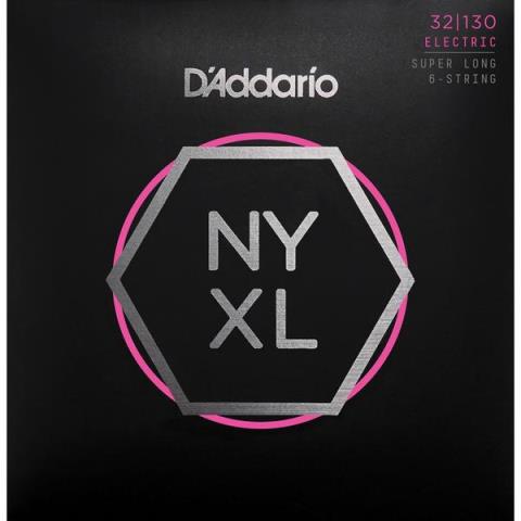 D'Addario-6弦エレキベース弦NYXL32130SL 6弦 Super Long Light 32-130