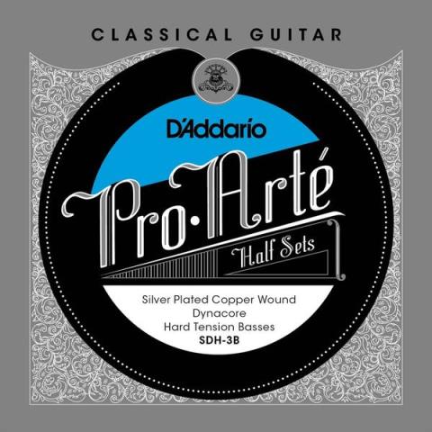 D'Addario-クラシックギター弦SDH-3B Classical Half Set Basses Hard