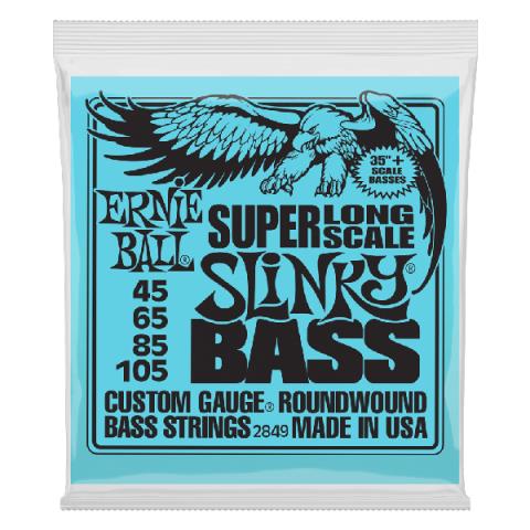 ERNIE BALL-エレキベース弦2849 Super Long Custom 45-105