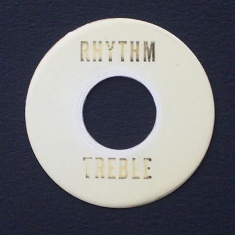 Montreux-トグルスイッチプレート398 56 LP creme toggle plate relic