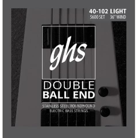 GHS-エレキベース弦5630 Medium Double Ball End 45-106