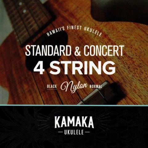 KAMAKA-ソプラノ/コンサートウクレレ弦S-1 Standard & Concert Normal