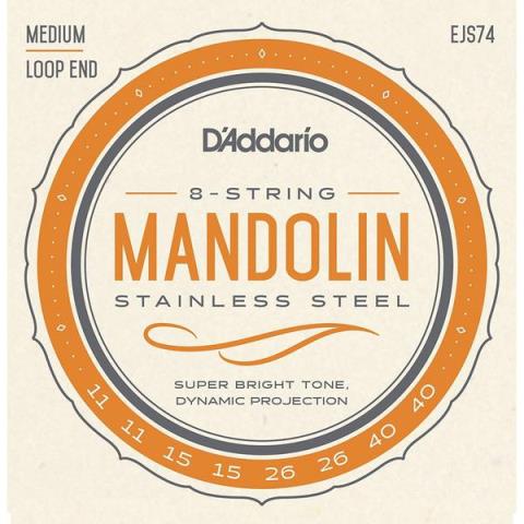 D'Addario-マンドリン弦EJS74 11-40
