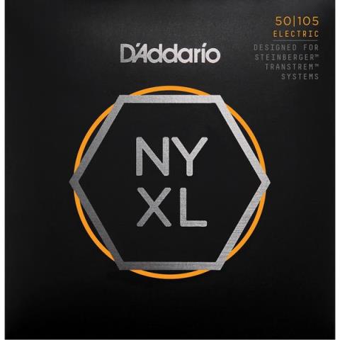 D'Addario-スタインバーガー用エレキベース弦NYXLS50105 Double Ball End, Medium 50-105