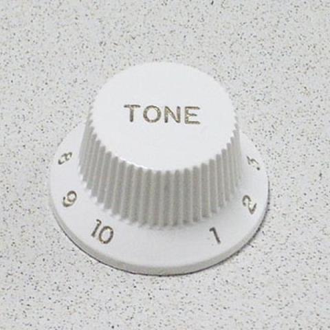 Montreux-コントロールノブ8868 Strat Tone Knob Metric White